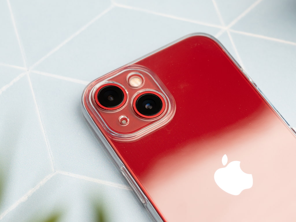 TRANSPARENT - Gumový obal pro iPhone 13 - 3